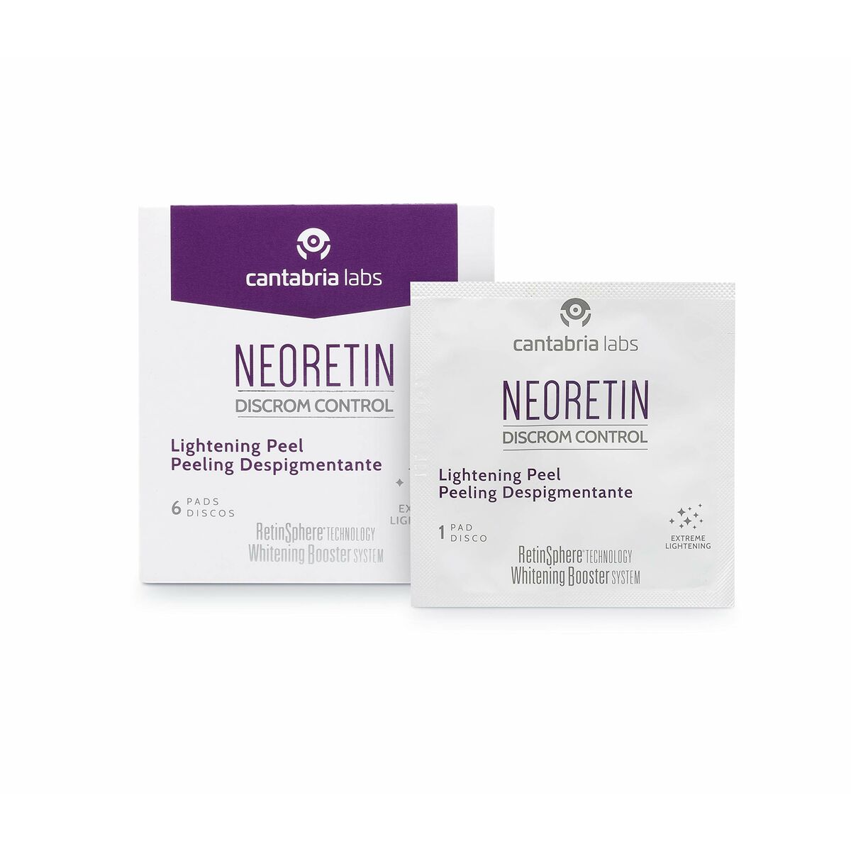 Facial Exfoliator Neoretin Neoretin Discrom Control 6 Units for Women produktemballage