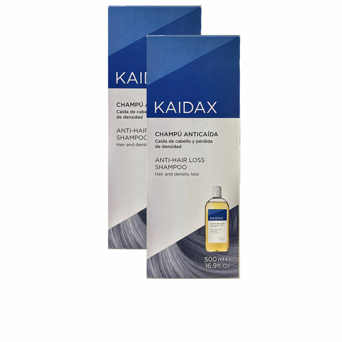 Anti-Hårtab Shampoo Topicrem Kaidax 500 ml x 2 shampooflaske