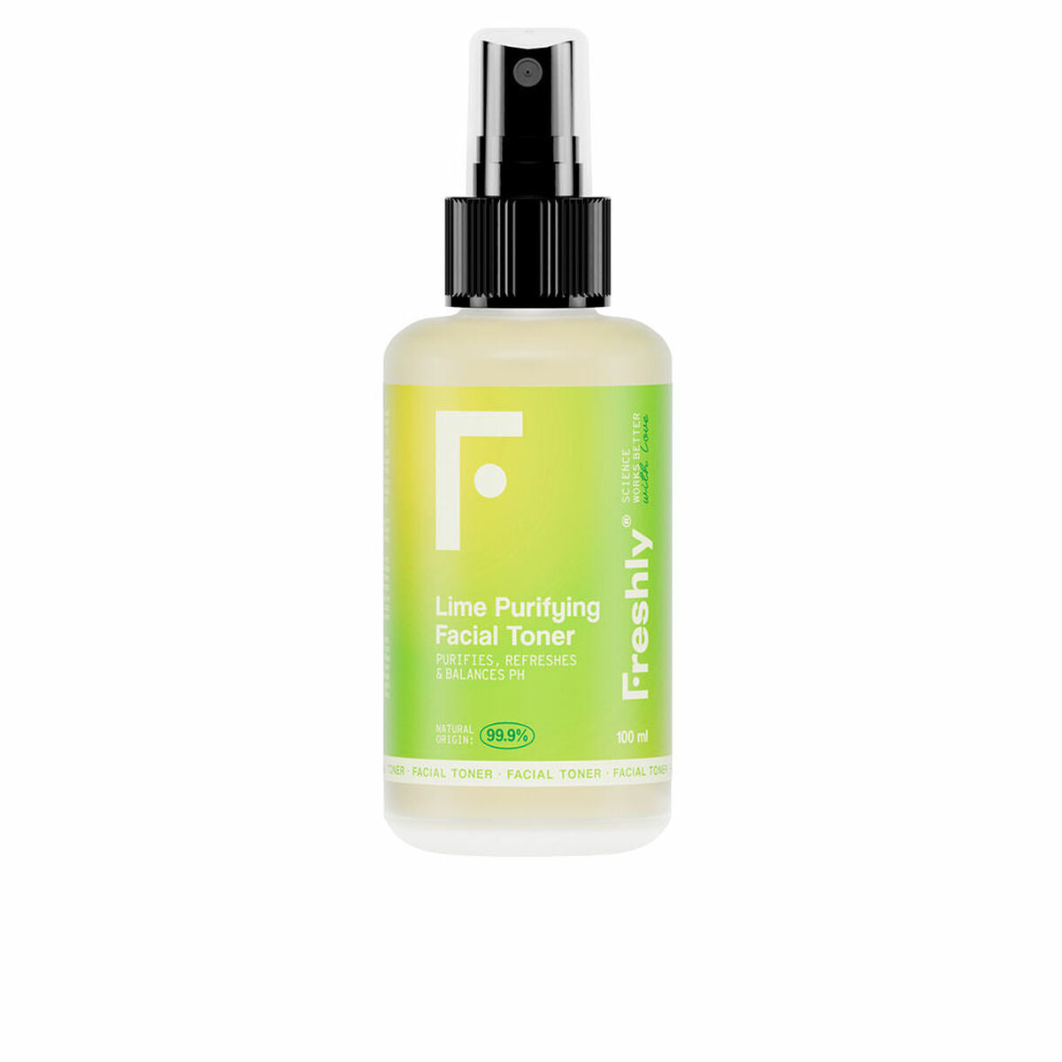 Facial Toner Freshly Cosmetics Purifying 150 ml hudplejeemballage