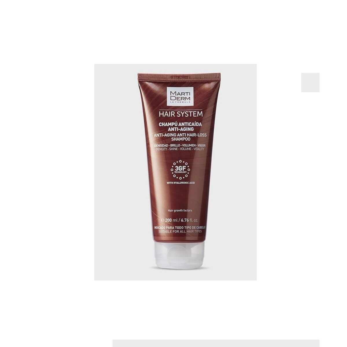 Shampoo Martiderm HAIR SYSTEM 200 ml shampooflaske