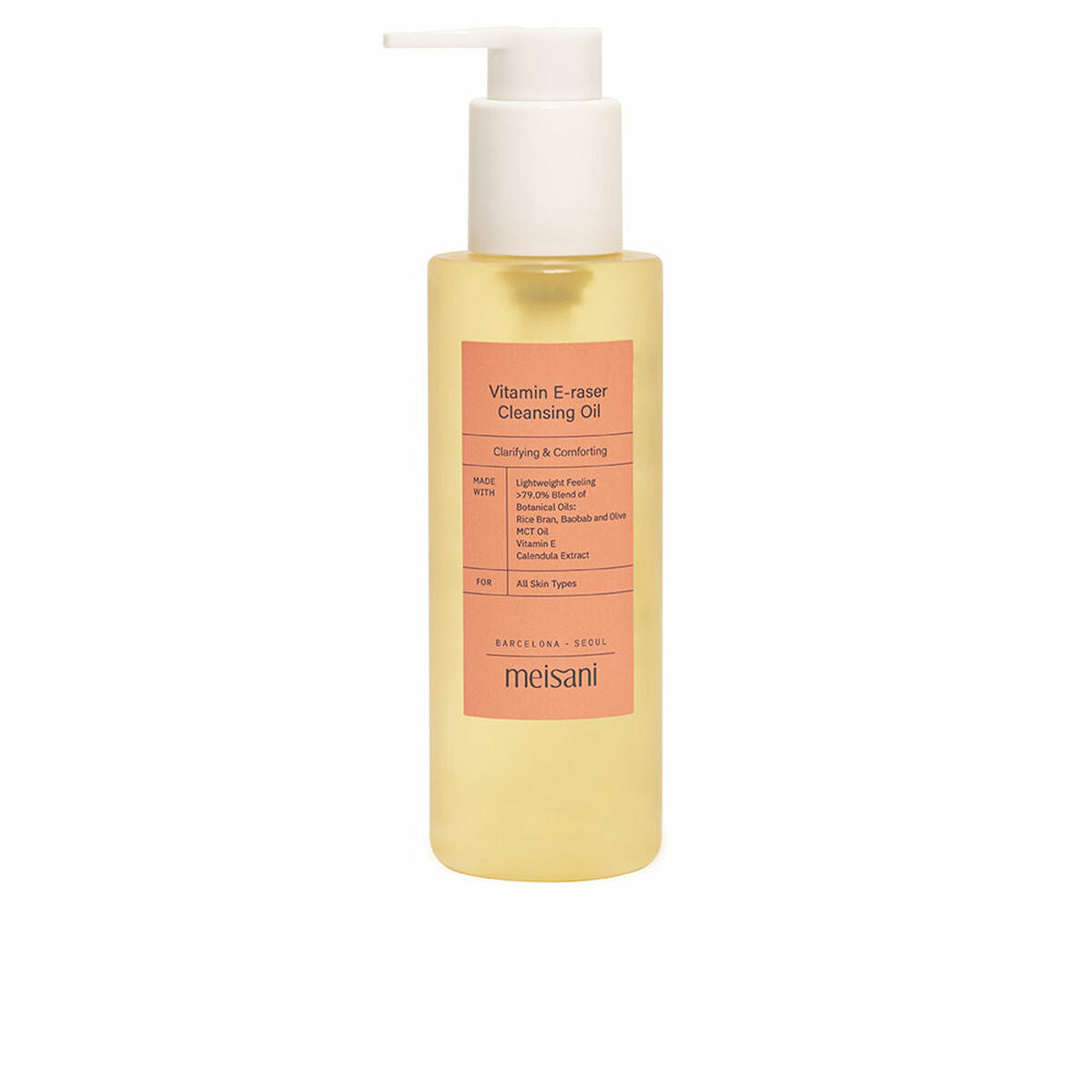 Make-up Remover Oil Meisani Vitamin Raser 150 ml Cleaner produktemballage