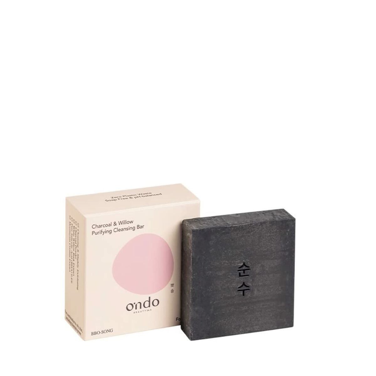 Facial Cleansing Gel Ondo Beauty 36.5 CHARCOAL & WILLOW til kvinder hudplejeemballage