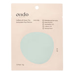 Eye Contour Ondo Beauty 36.5 KAFFEIN & GRØN TE til kvinder produktemballage