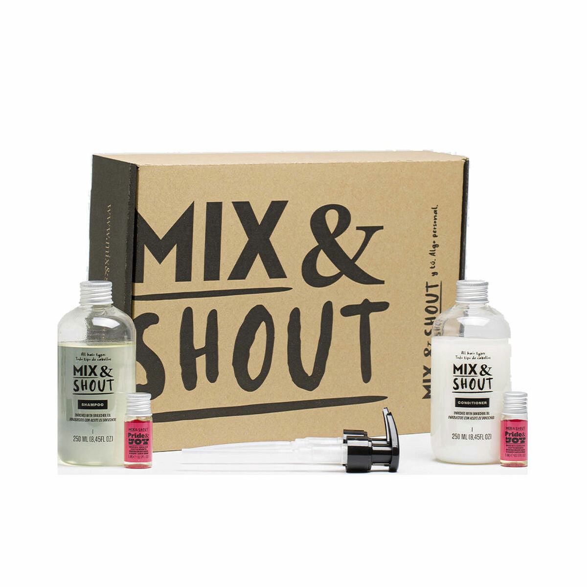 Shampoo Mix & Shout Rutina Protector Lote Protector 4 stykker shampooflaske