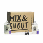 Shampoo Mix & Shout Rutina Rizado Protector Lote Krøllet hår 4 stykker shampooflaske