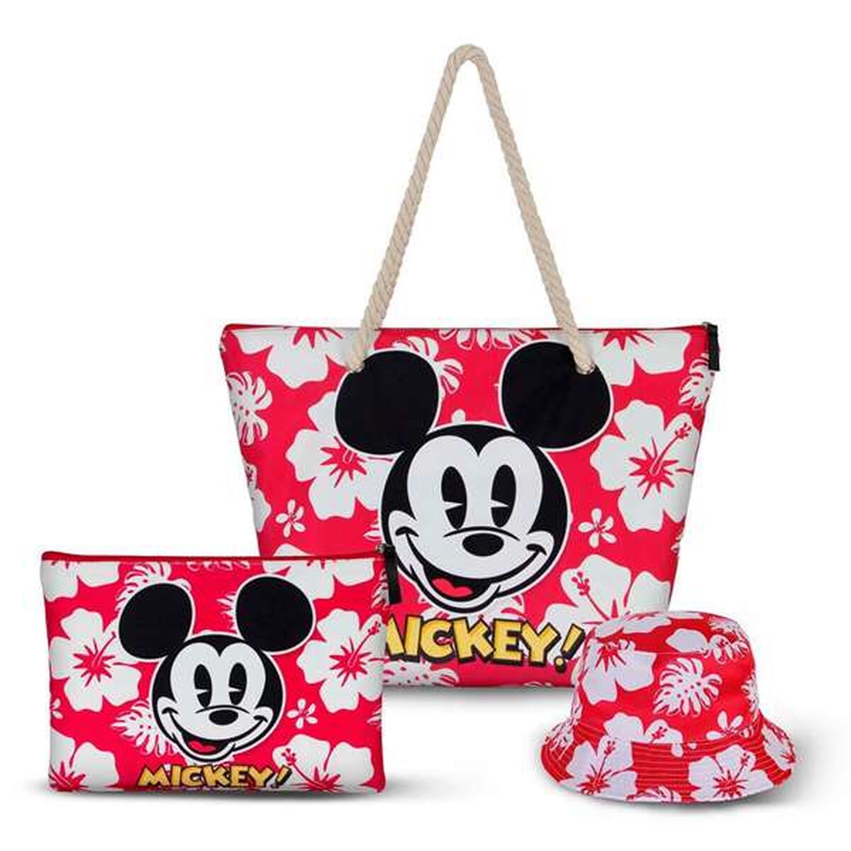 Travel Vanity Case Mickey Mouse Hawaii Rød Mickey Mouse produktemballage