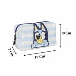 Skoletoilettaske Bluey produktemballage