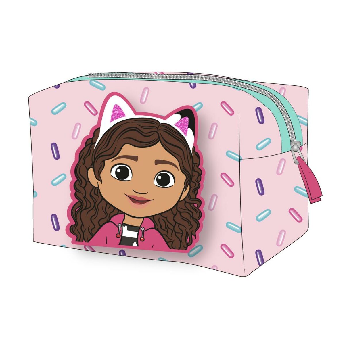 Travel Vanity Case Gabby's Dollhouse produktemballage