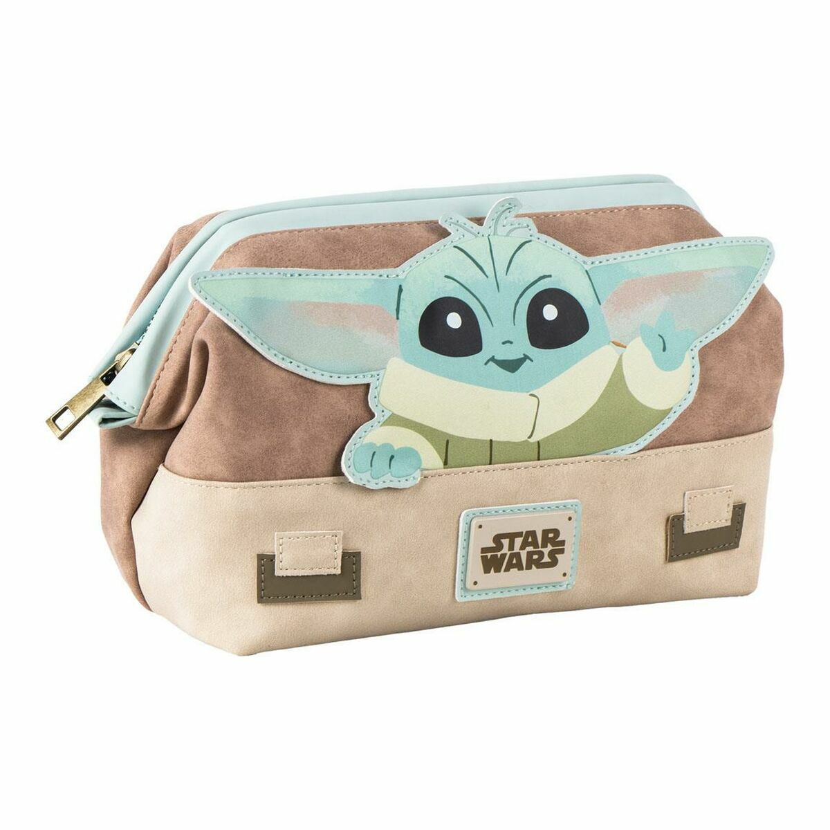 Travel Vanity Case The Mandalorian Beige produktemballage