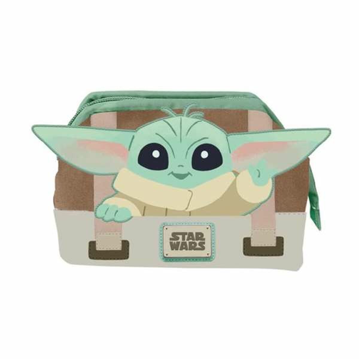 Travel Vanity Case The Mandalorian Beige produktemballage