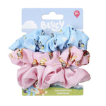 Gummi hårbånd Bluey Blue 3 stykkers produktemballage