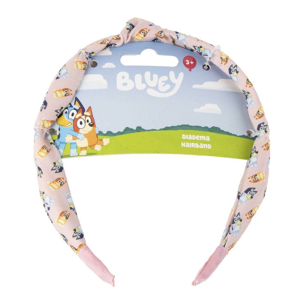 Pandebånd Bluey Pink produktemballage