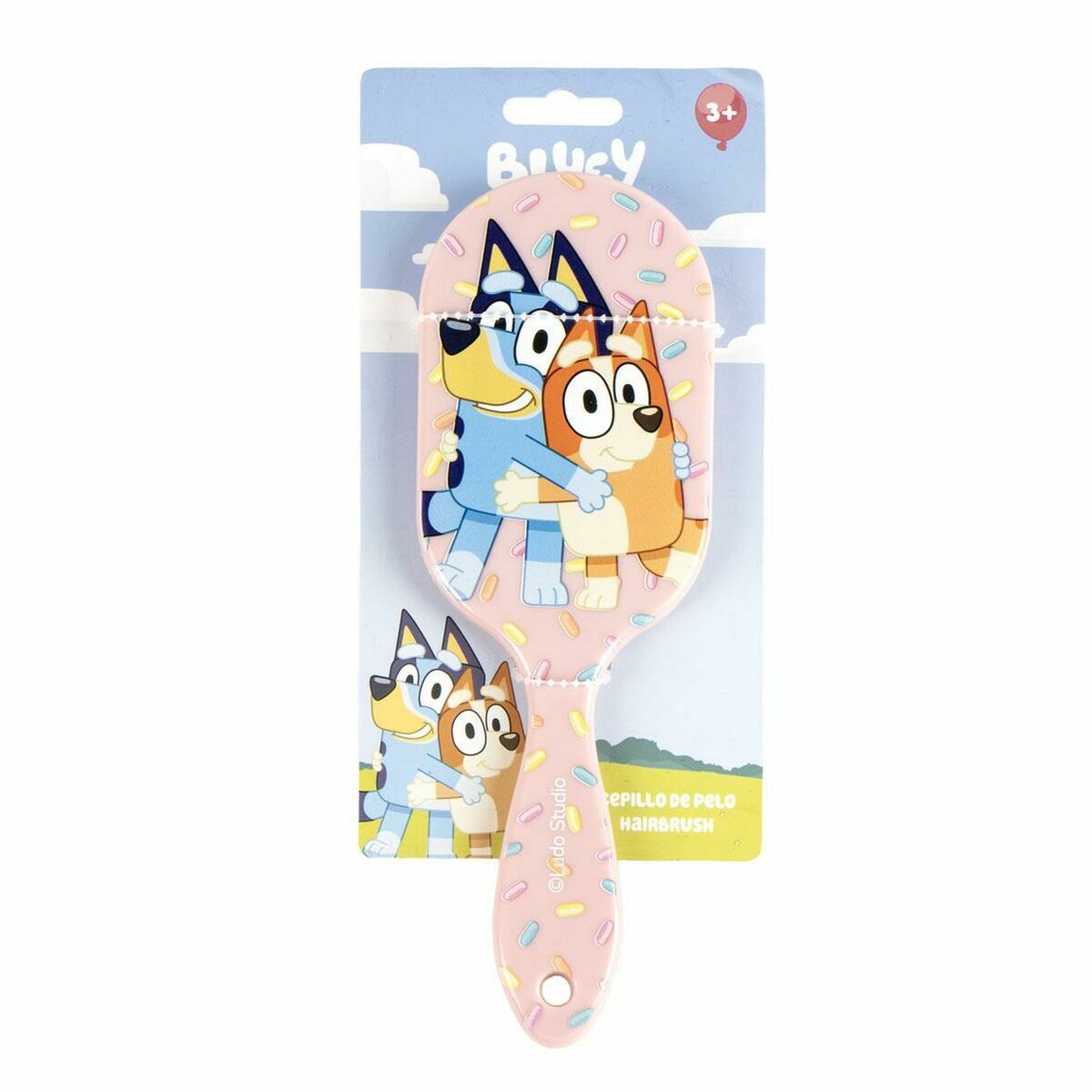 Brush Bluey Pink produktemballage