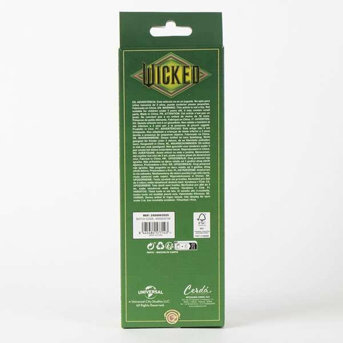 Brush Wicked Black produktemballage