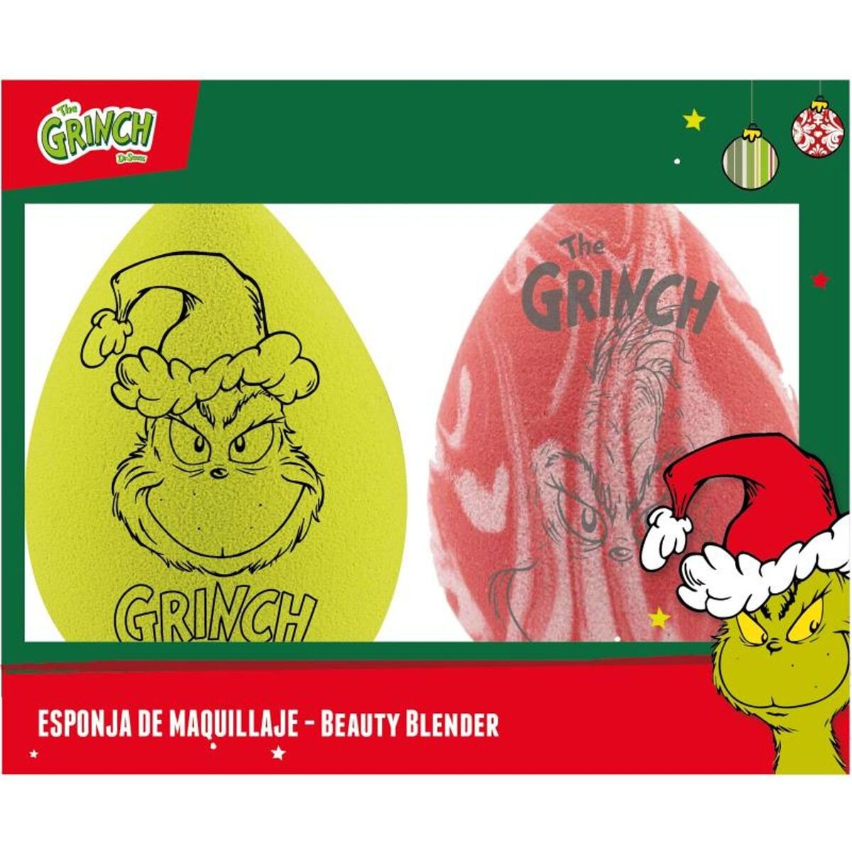 Make-up Sponge The Grinch produktemballage