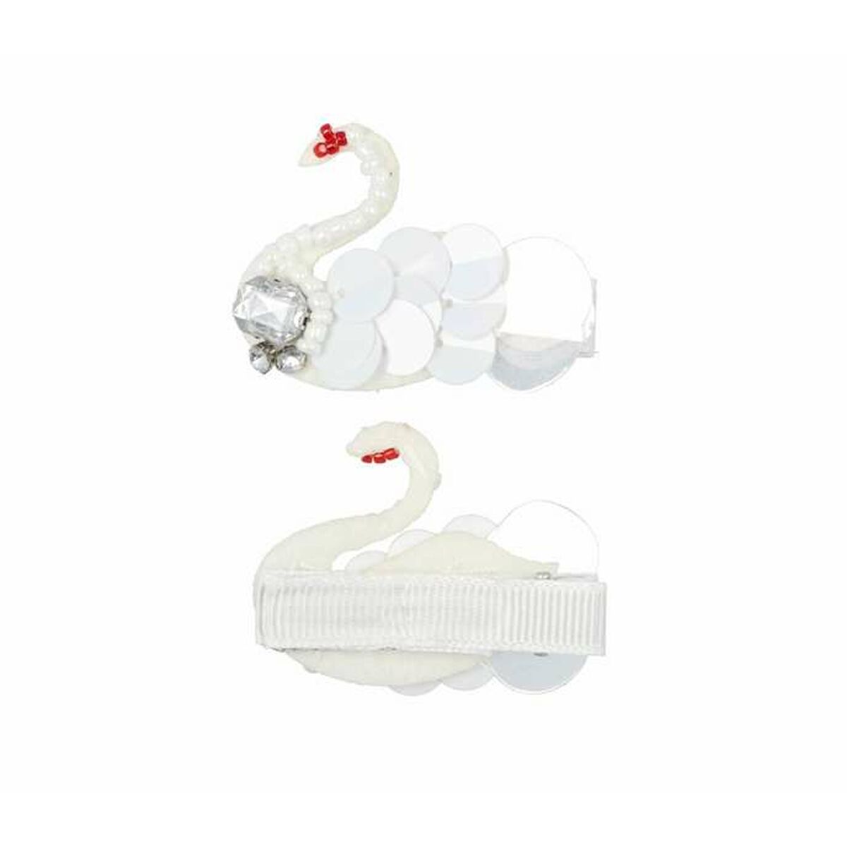 Hair Clips Inca 2 Units Swan produktemballage