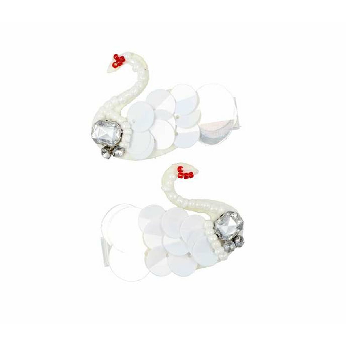 Hair Clips Inca 2 Units Swan produktemballage