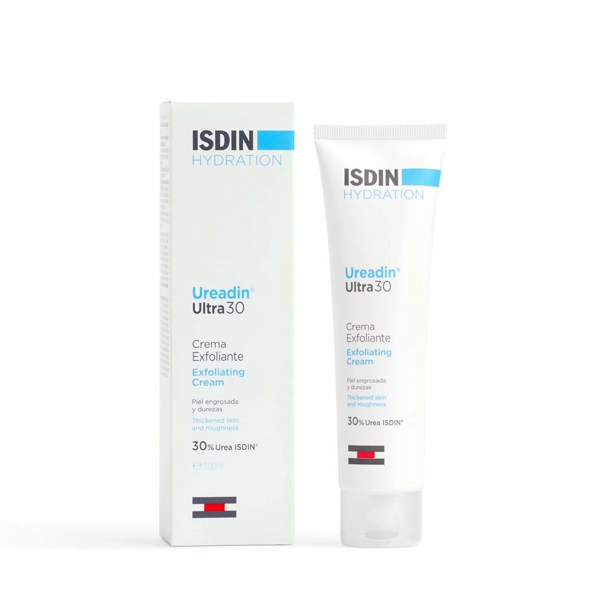 Exfoliating Cream Isdin Ureadin Ultra 30 100ml hudplejeemballage
