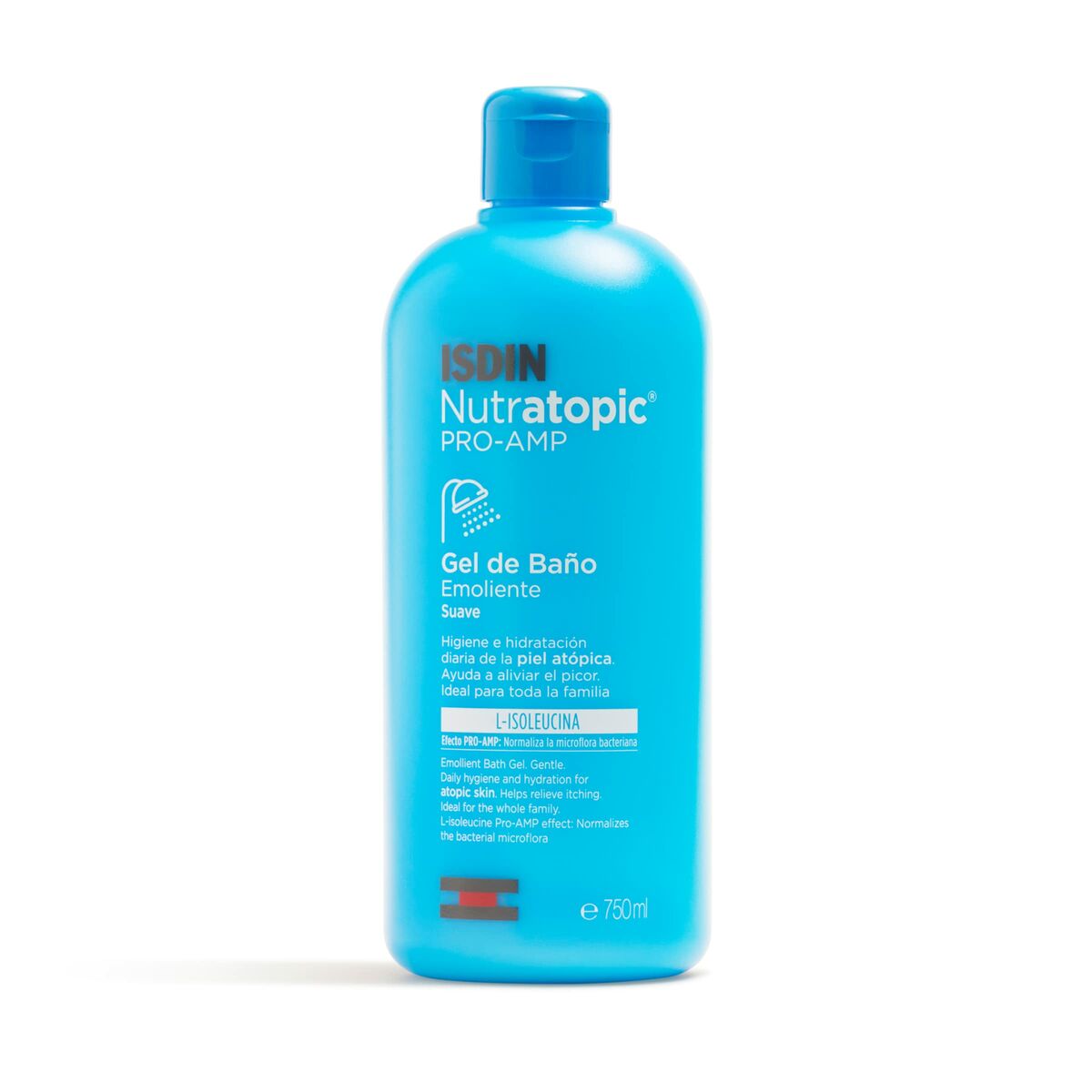 Bath Gel Isdin Nutratopic Pro-Amp 750 ml hudplejeemballage