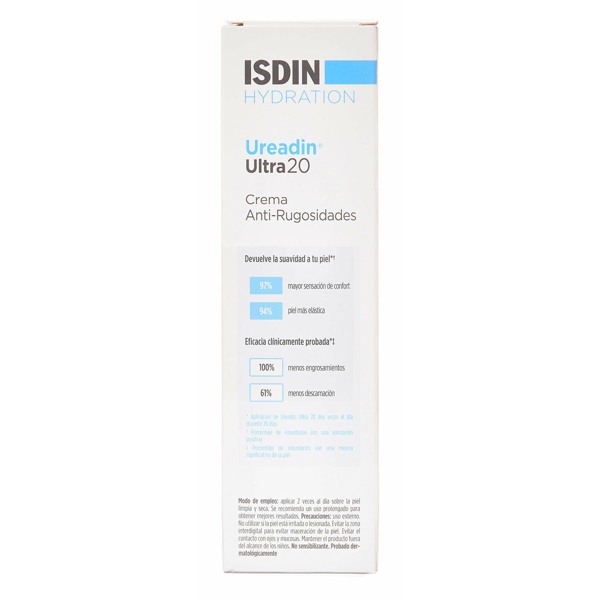 Fugtgivende kropscreme Isdin Ureadin Ultra20 100 ml Hudplejeemballage mod ruhed