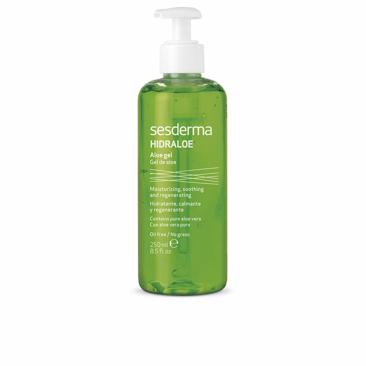 Body Lotion Sesderma Hidraloe 250 ml Aloe Vera til kvinder hudpleje emballage