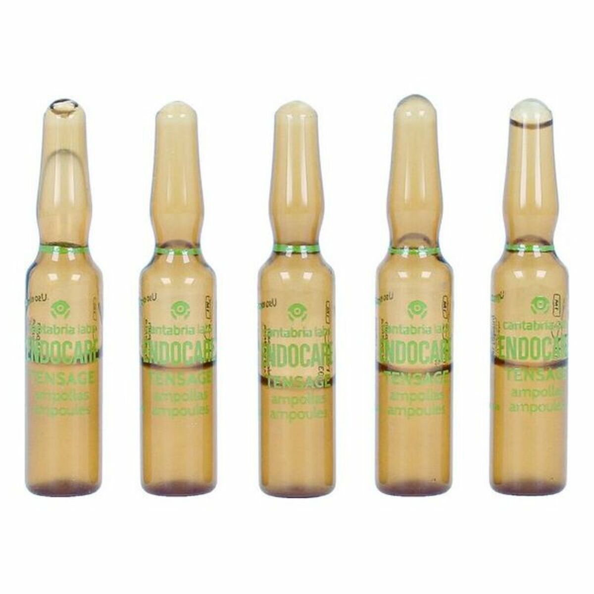 Ampuller Endocare Tensage 2 ml til kvinder produktemballage