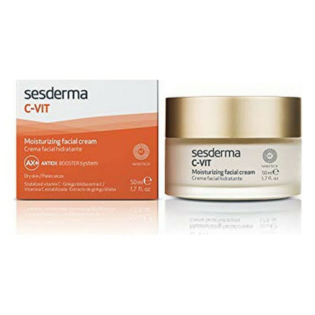 Hydrating Facial Cream Sesderma 50 ml til kvinder hudpleje emballage