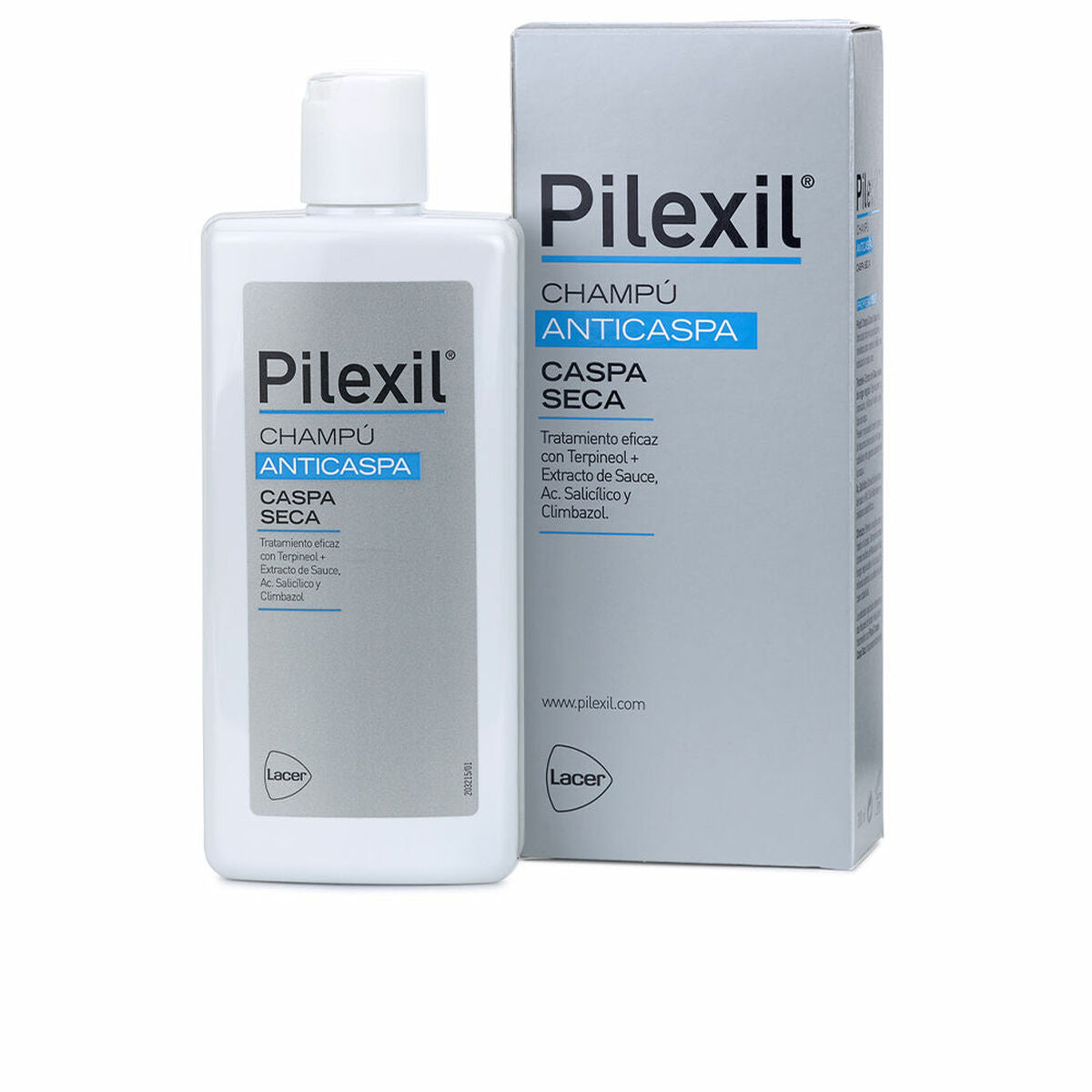 Shampoo mod skæl Pilexil Dry dandruff (300 ml) shampooflaske