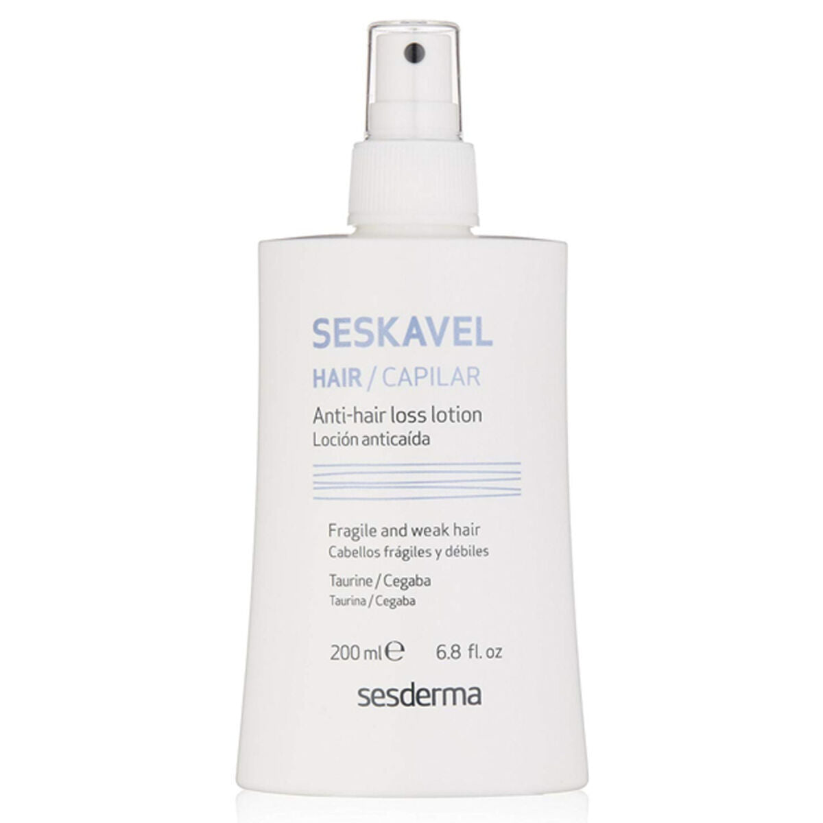 Anti-hårtab Lotion Sesderma Seskavel Growth 200 ml til kvinder hudpleje emballage
