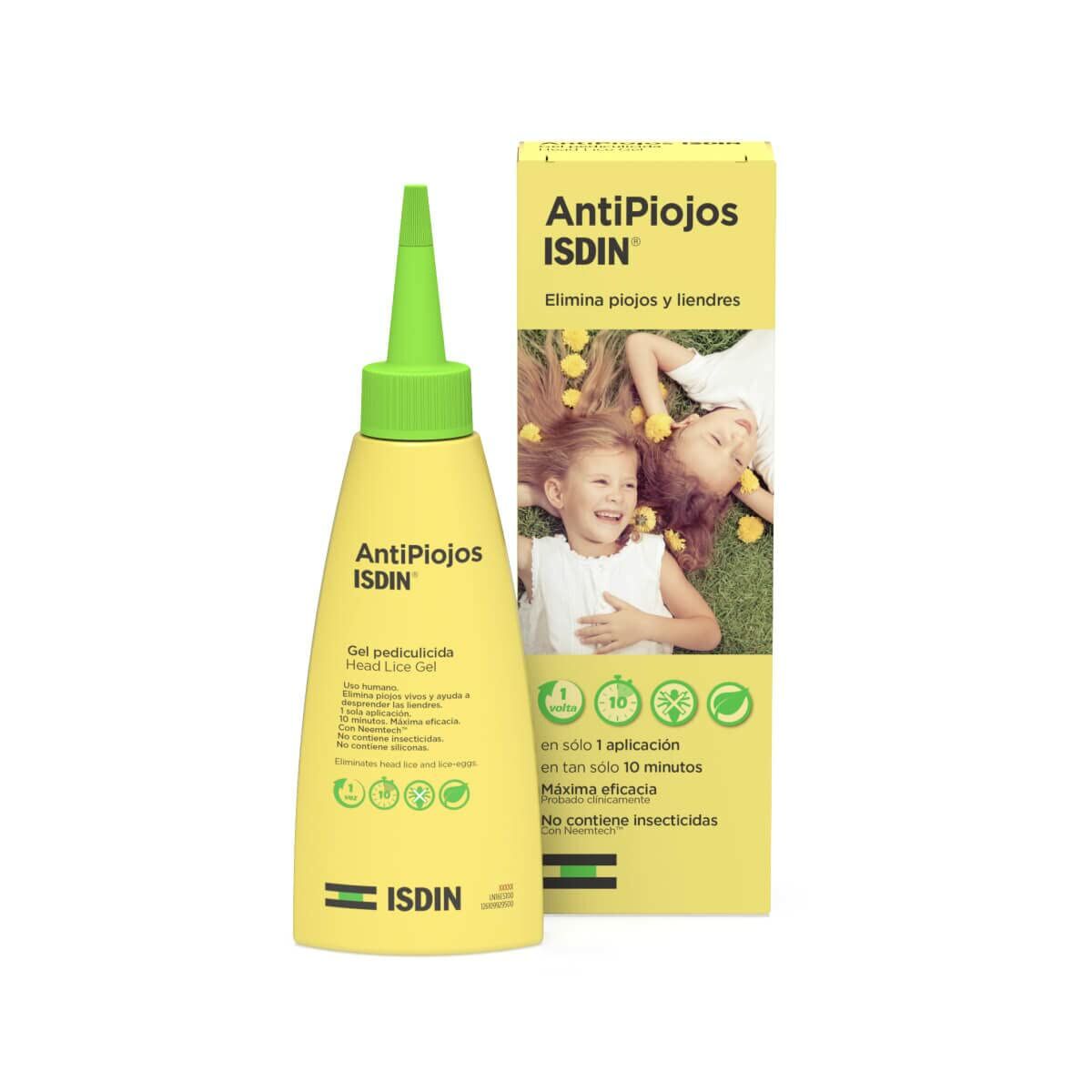Anti-Lice Lotion Isdin AntiPiojos 100 ml hudplejeemballage