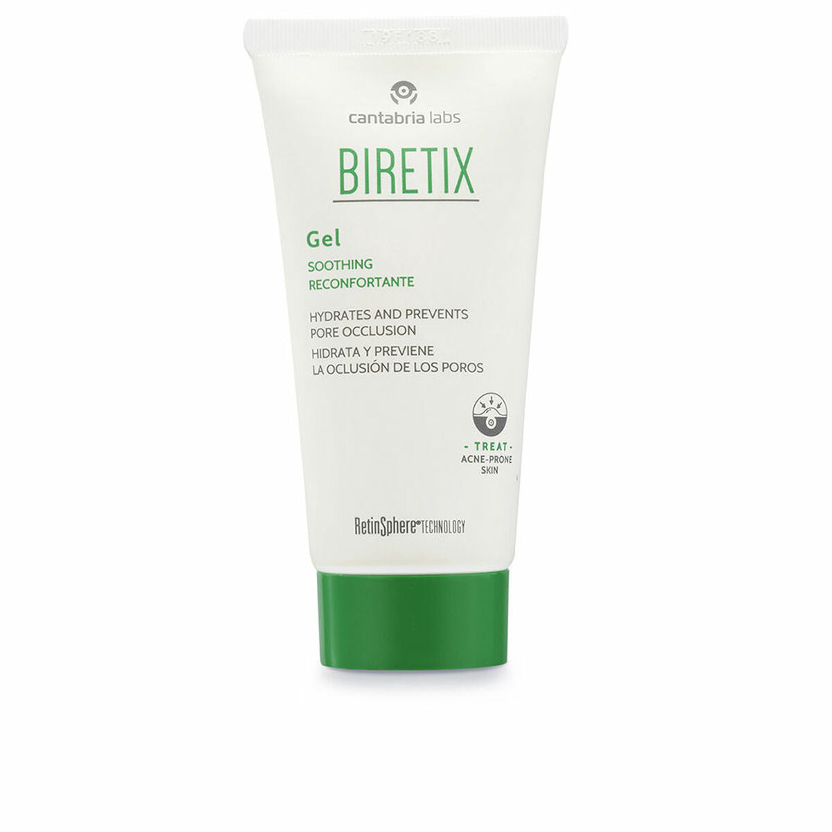 Moisturizing Gel BIRETIX Gel 50 ml hudplejeemballage