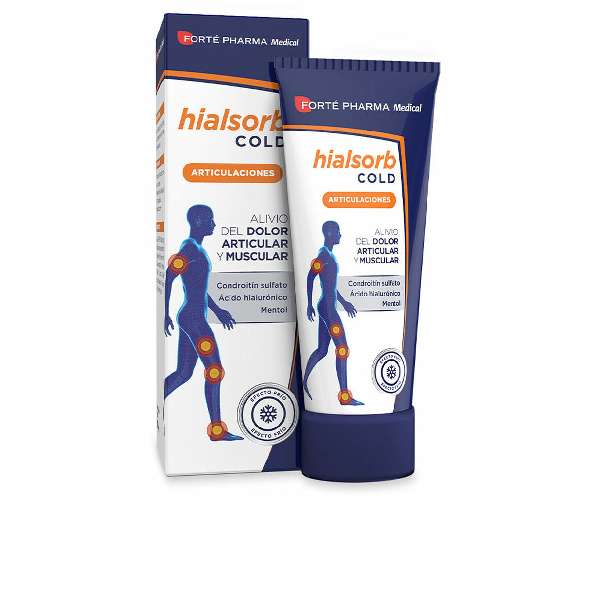 Body Cream Forté Pharma Hialsorb Cold 100 ml hudplejeemballage