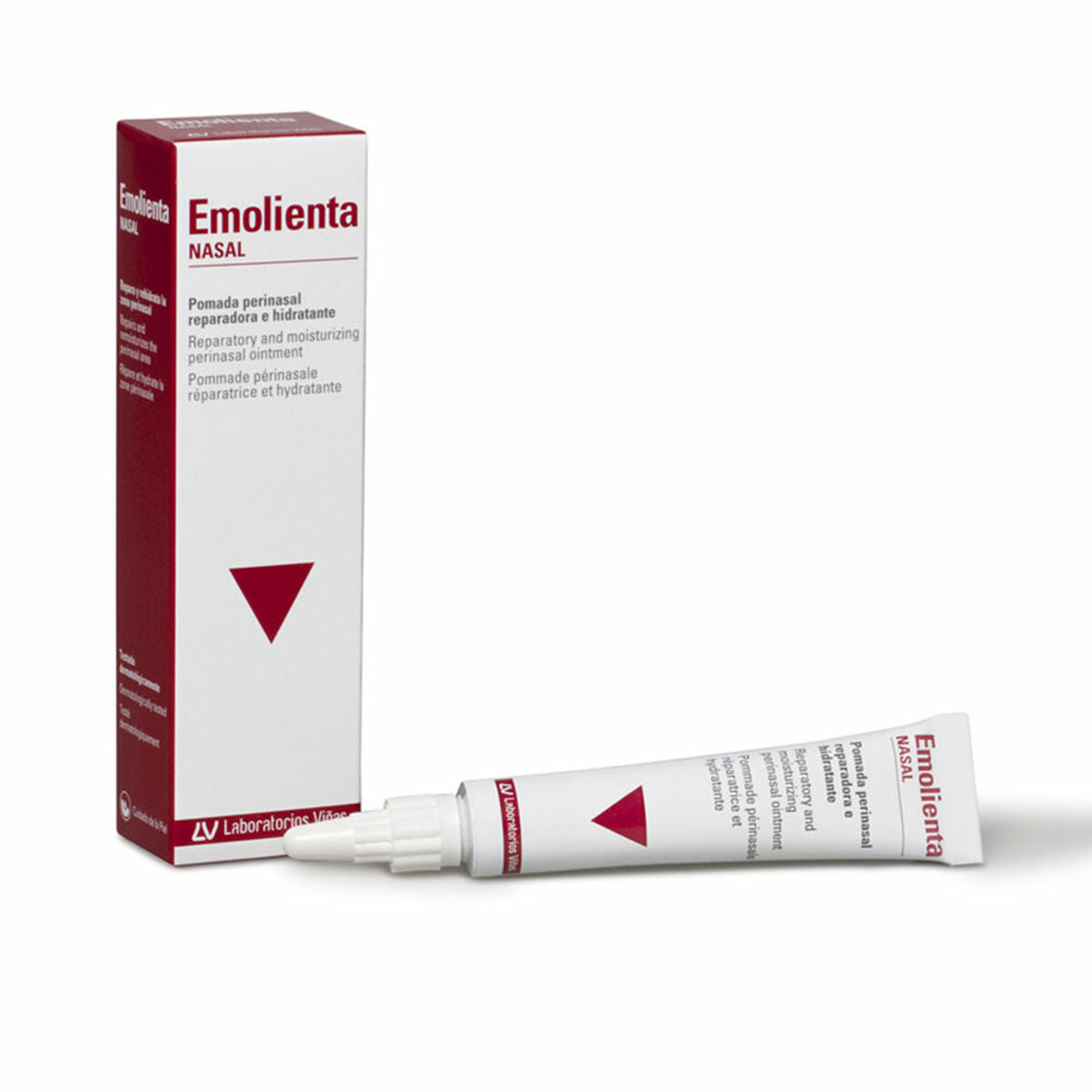 Reparationscreme Emolienta 10 ml hudplejeemballage