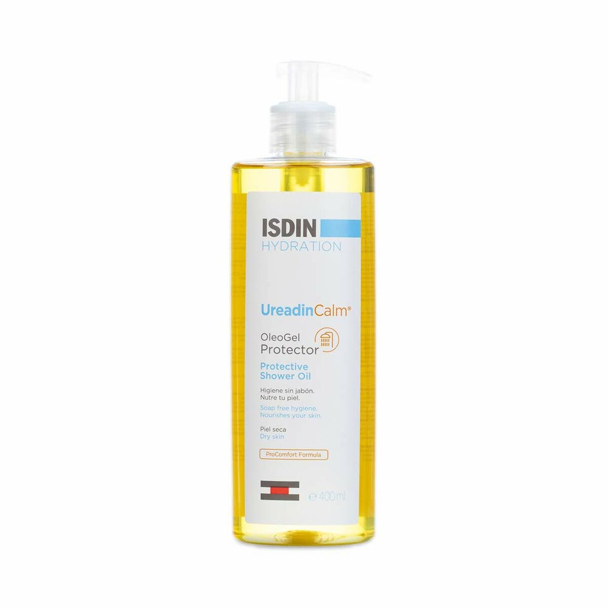 Shower Oil Isdin Ureadin Calm 200 ml produktemballage