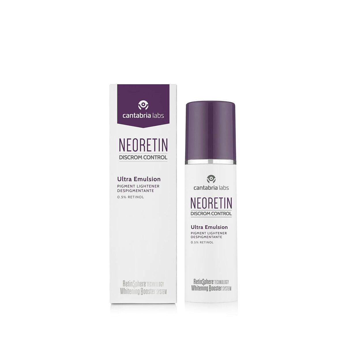 Facial Cream Moisturizing Neoretin Discrom Control 30 ml til kvinder hudpleje emballage