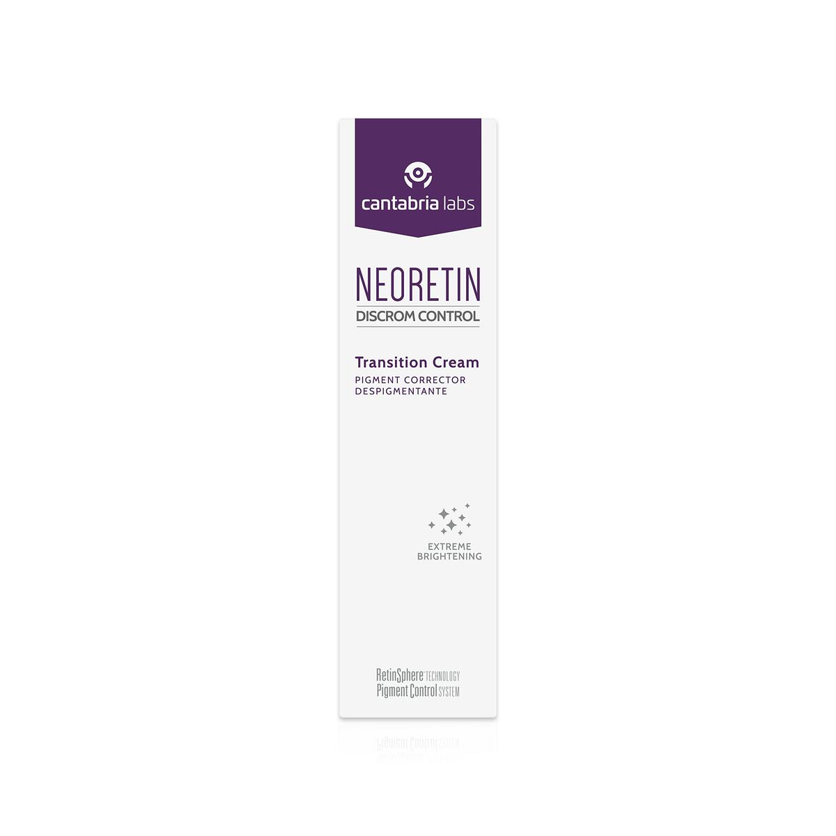 Anti-Pigment Cream Neoretin Discrom Control 50 ml hudplejeemballage