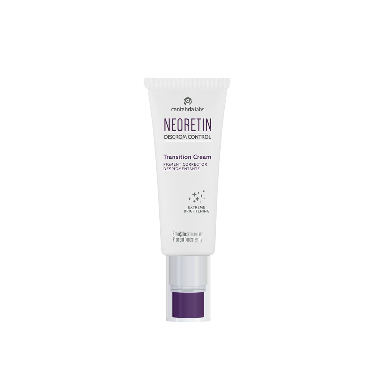 Anti-Pigment Cream Neoretin Discrom Control 50 ml hudplejeemballage