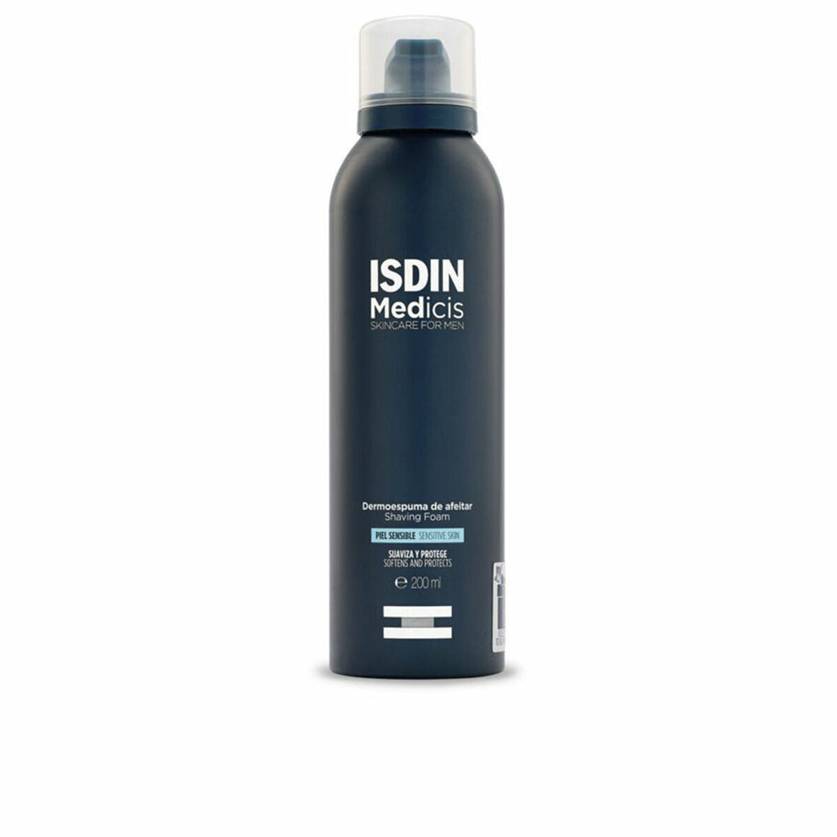 Barberskum Isdin MEDICIS til mænd produktemballage