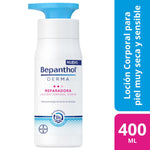 Body Lotion Bepanthol BEPANTHOL DERMA 400 ml til kvinder hudpleje emballage