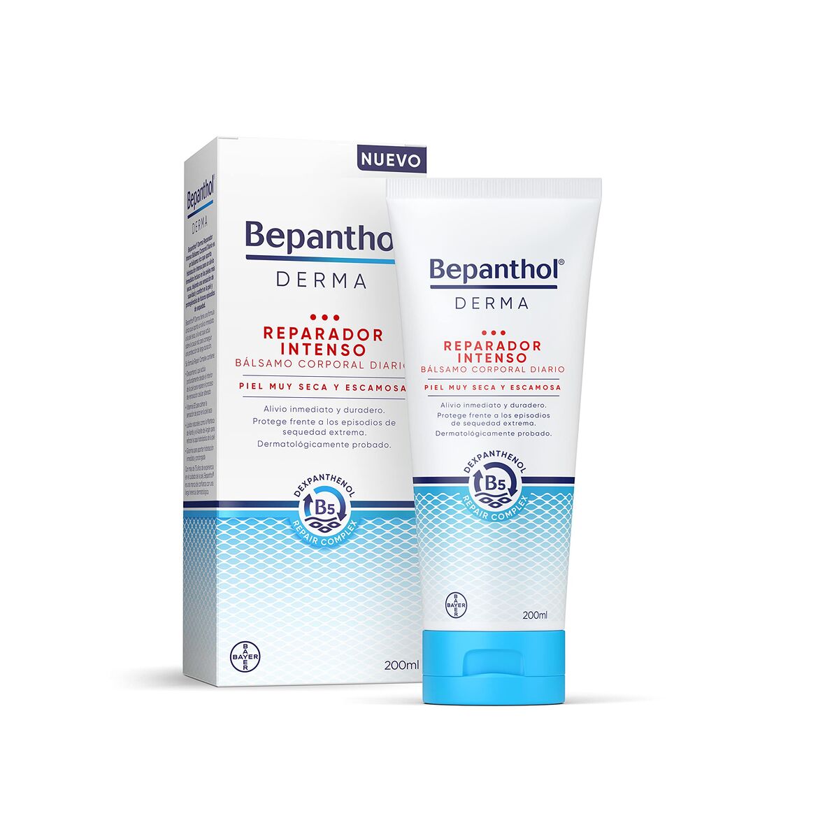 Fugtgivende kropsbalsam Bepanthol BEPANTHOL DERMA 200 ml hudplejeemballage