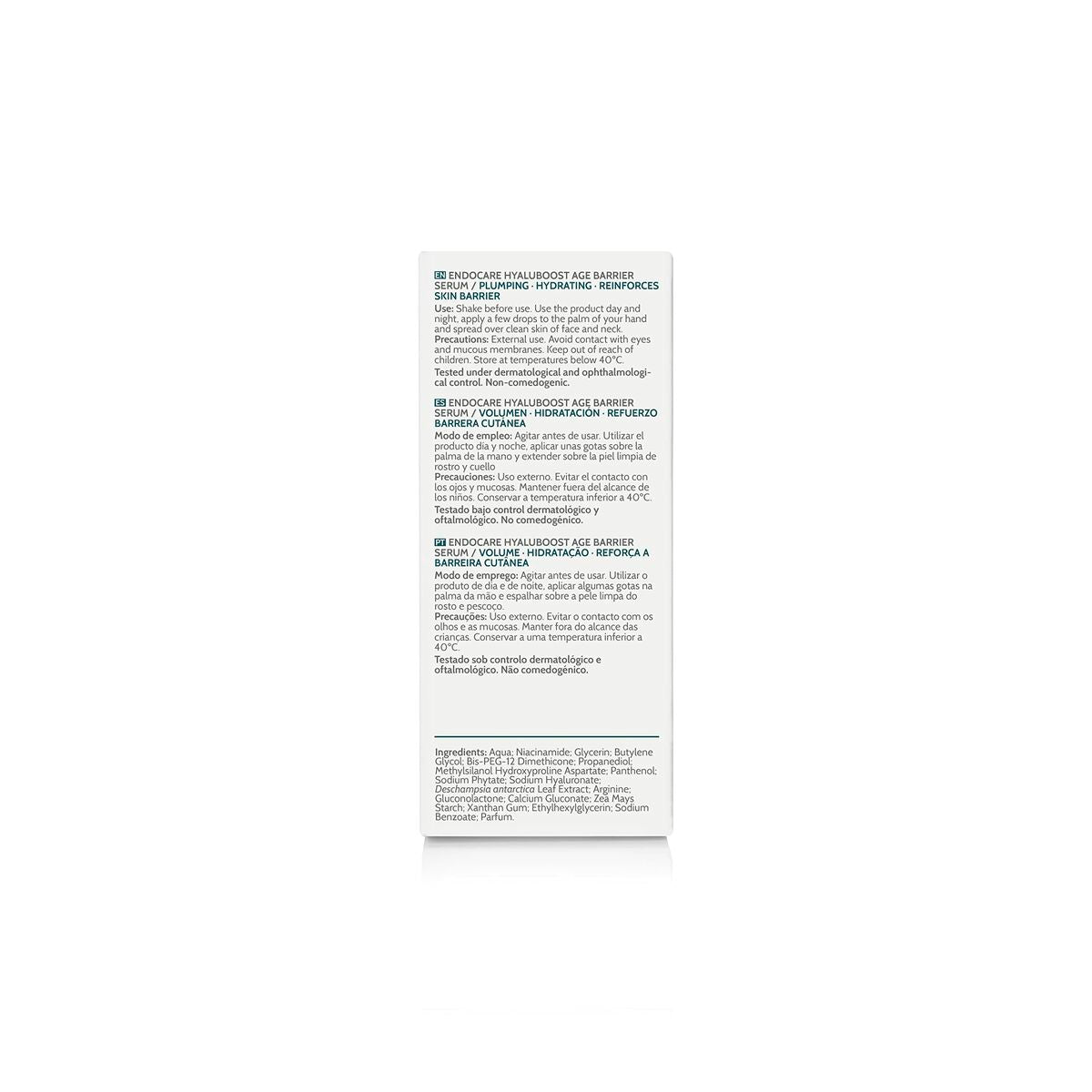 Ansigtsserum Endocare Hyaluboost 30 ml til kvinder serumflaske