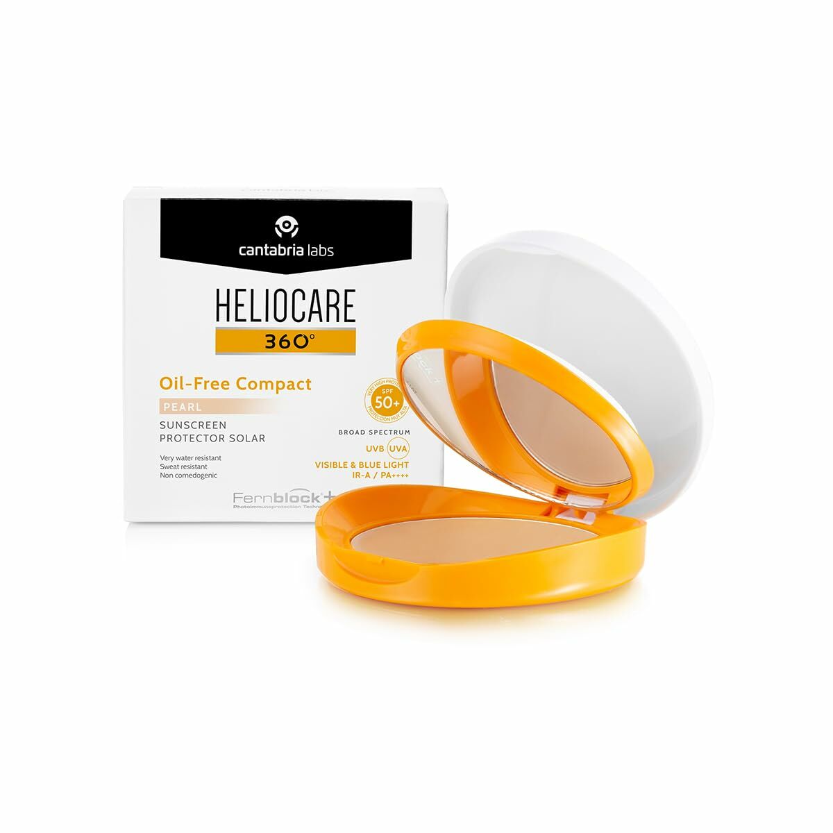 Powder Make-up Base Heliocare 360º Pearl Spf 50 10 g makeup emballage