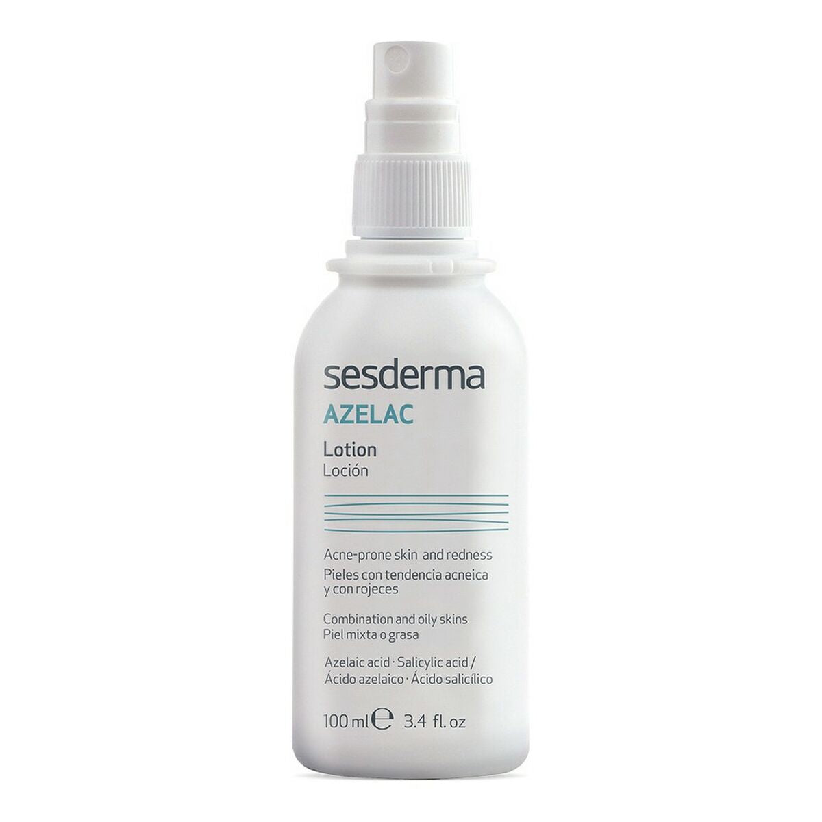 Acne Skin Care Sesderma Azelac 100 ml Facial Lotion hudplejeemballage