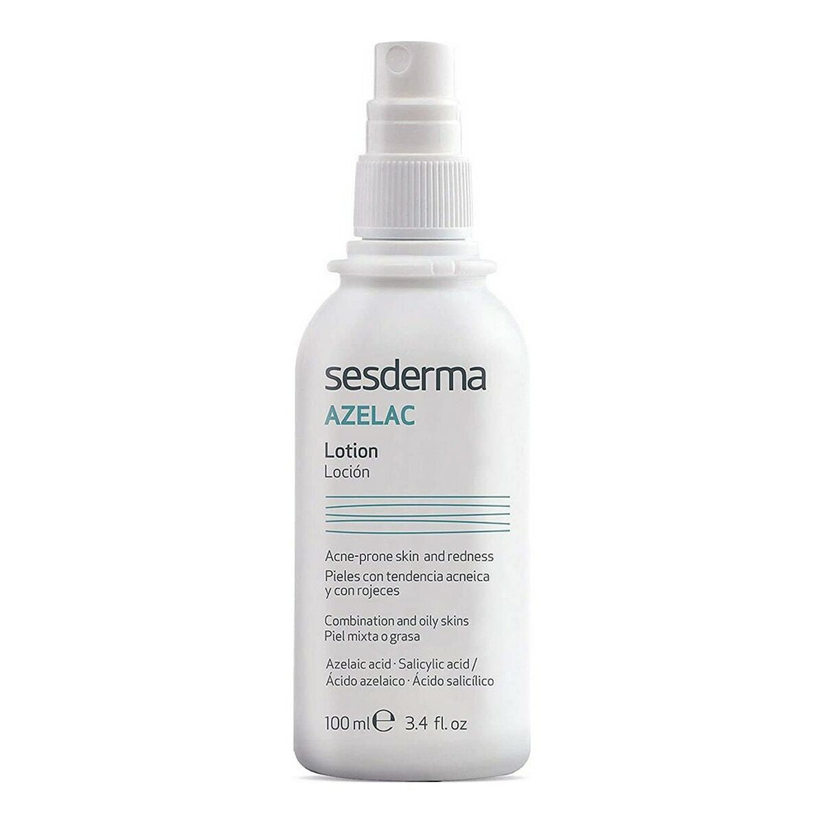 Acne Skin Care Sesderma Azelac 100 ml Facial Lotion hudplejeemballage