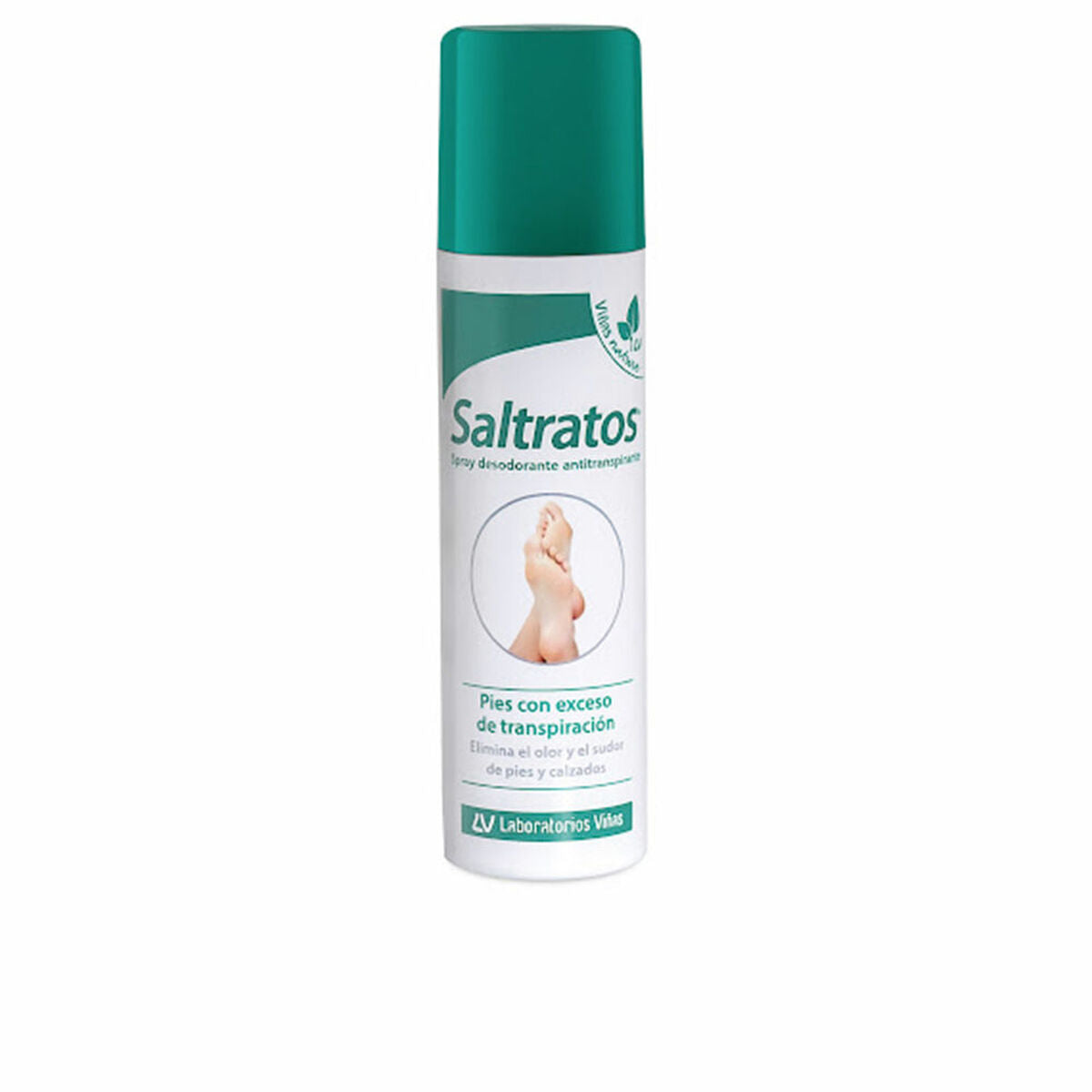 Deodorant Spray for Feet Saltratos CUIDADO DE PIES 150 ml produktemballage