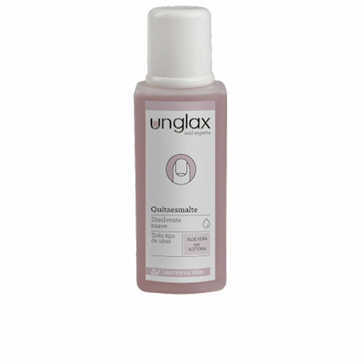 Neglelakfjerner Unglax CUIDADO UÑAS 115 ml produktemballage