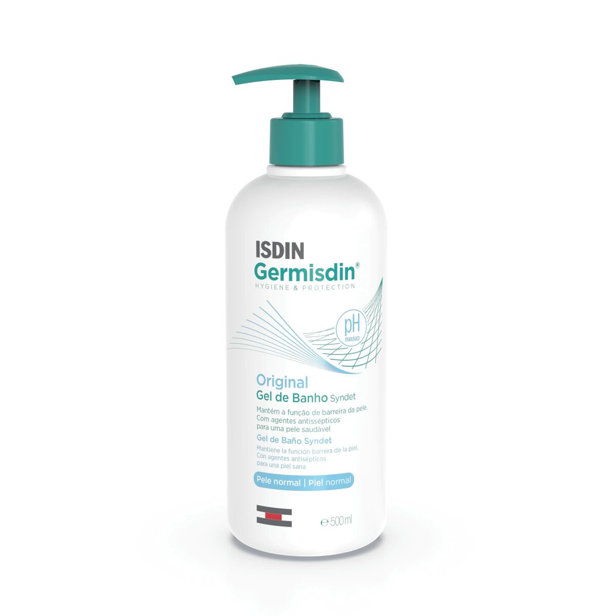 Bath Gel Isdin Germisdin 500 ml Antiseptisk hudplejeemballage