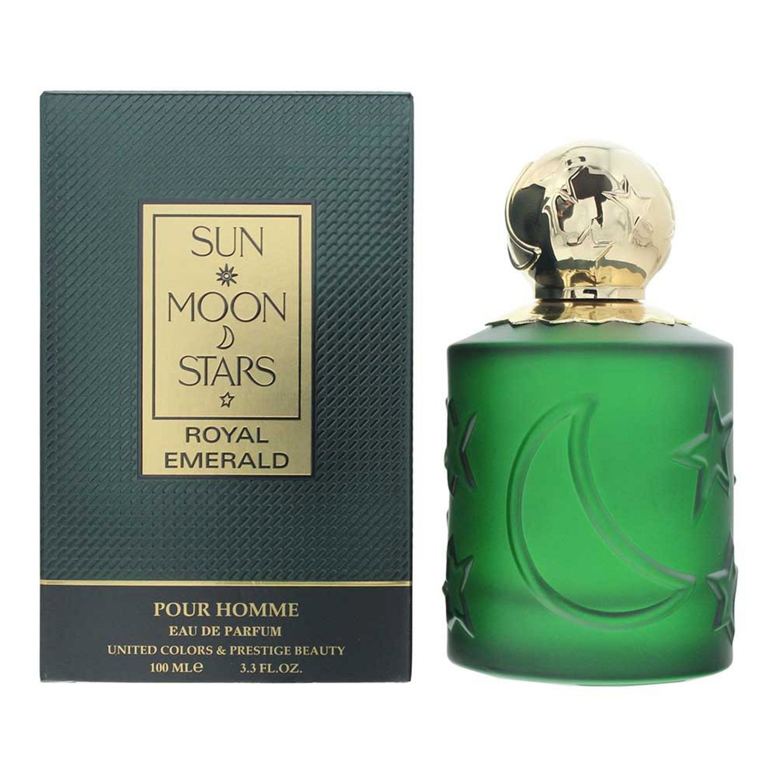 Benetton, Sun Moon Stars Royal Emerald, Eau De Parfum, For Men, 100 ml