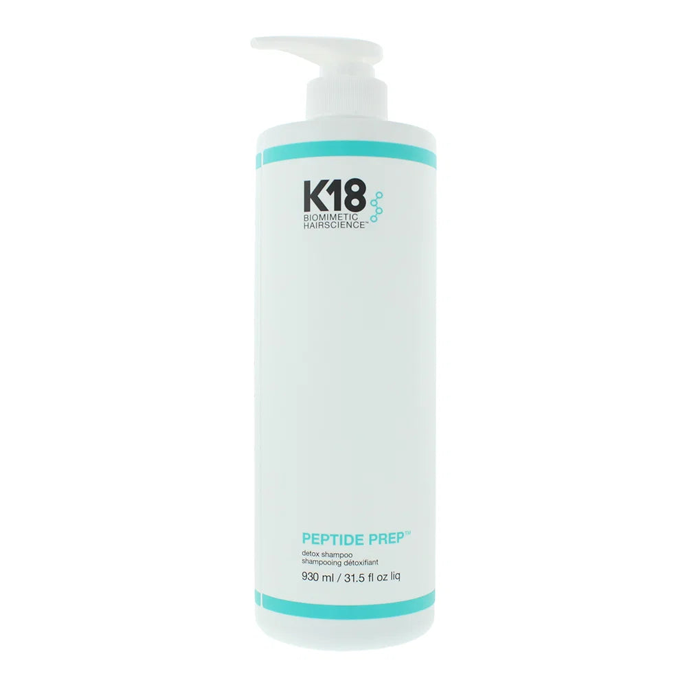 K18, Detox Peptide Prep, Activated Charcoal, Hair Shampoo, Deep Cleansing, 930 ml