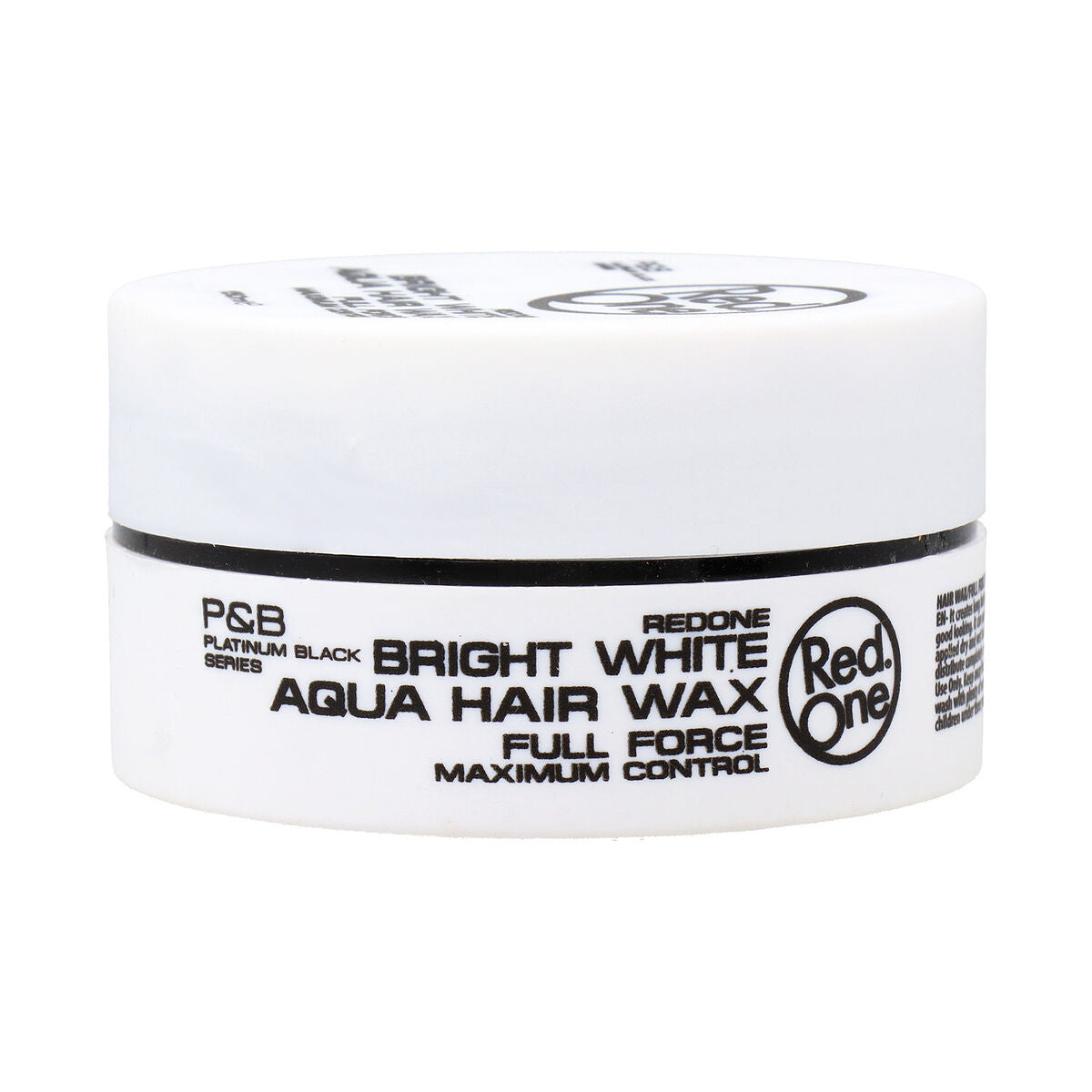 Molding Wax Red One FULL FORCE AQUA HAIR WAX 150 ml Stærk hårvoks emballage